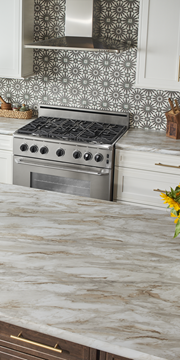 Drama Marble kitchen